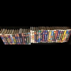 33 classic VHS Disney movies